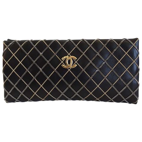 chanel bottle clutch price|Chanel clutch with chain black.